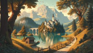 Scenic tourist area in Slovenia – Day trip from Ljubljana to popular sightseeing destinations.