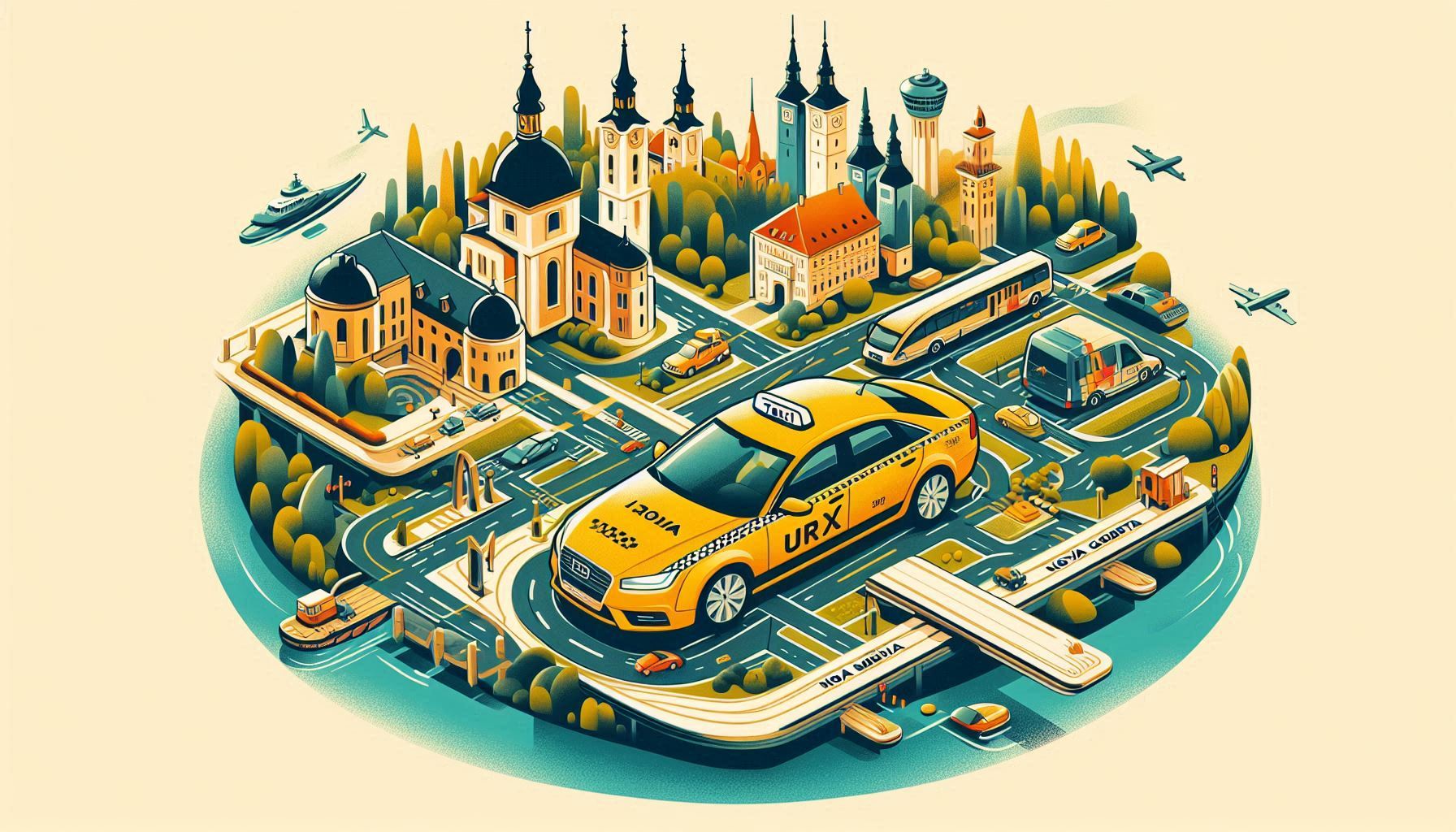 Long-distance taxi services in Slovenia – Reliable and comfortable transfers to neighboring countries and major cities.